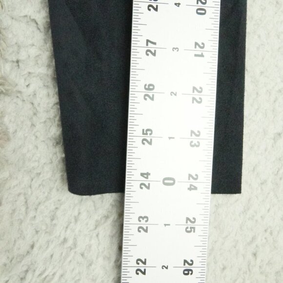 Soft Surroundings Ultra Soft Cardigan Womens Black Large Faux Suede Wrap - Picture 9 of 11